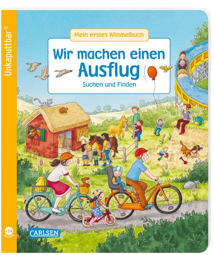 Unkaputtbar: Mein erstes Wimmelbuch: Wir machen einen Ausflug main product photo