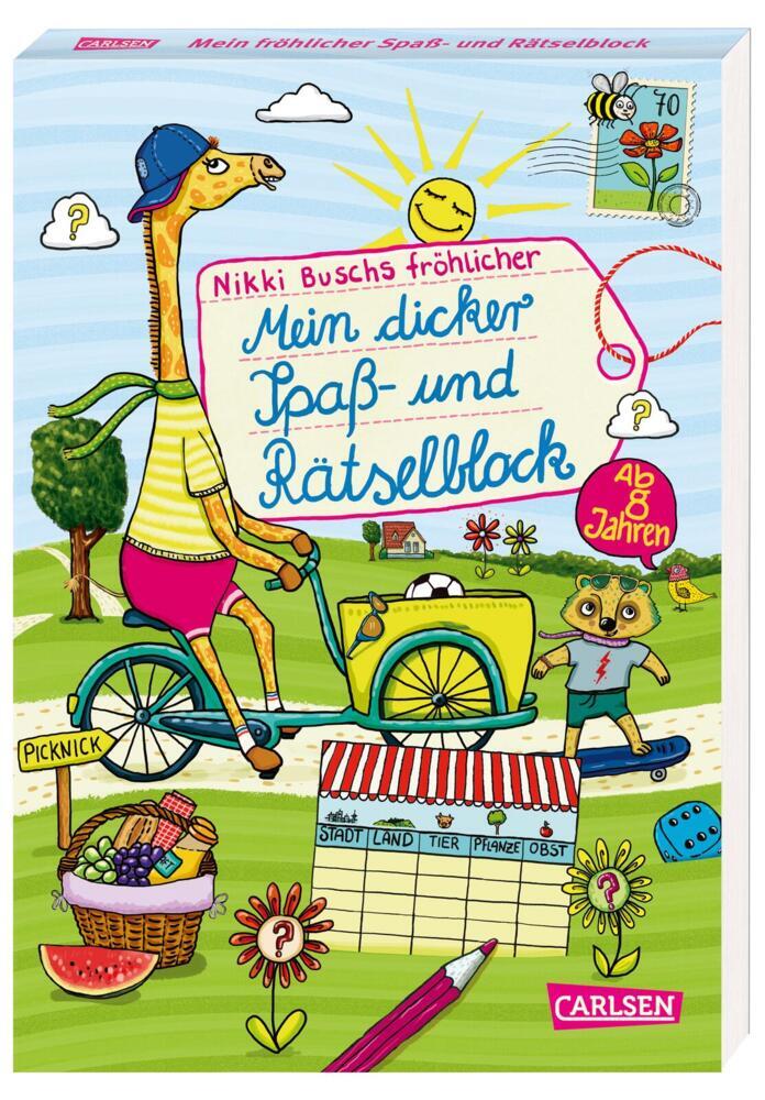 Rätselspaß Grundschule: Mein dicker Spaß- und Rätselblock main product photo