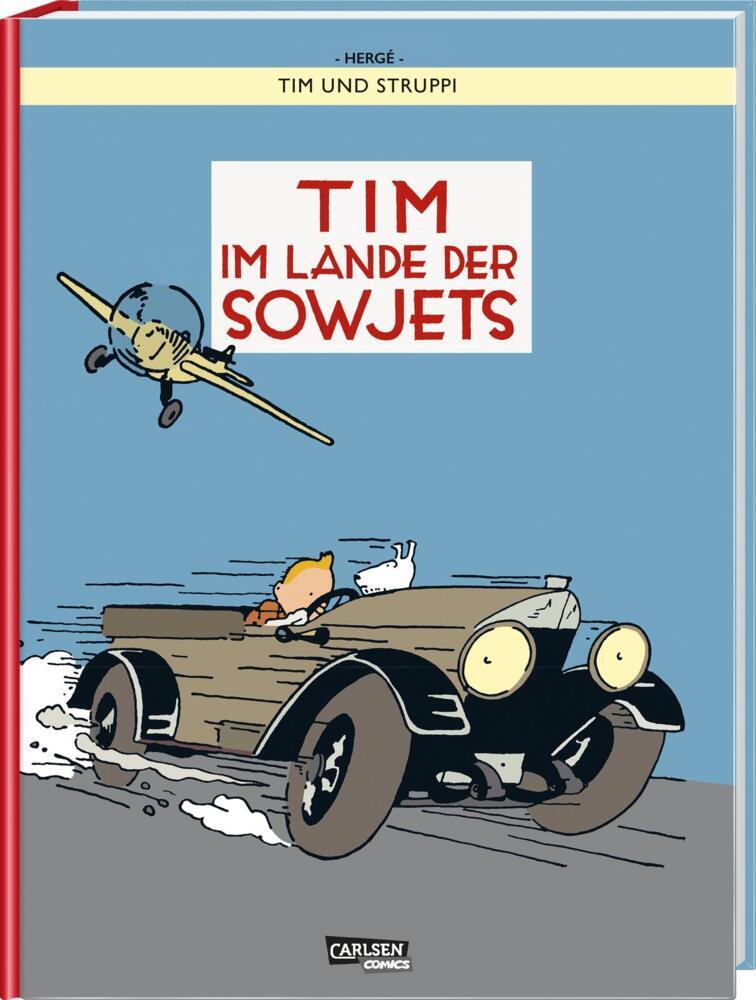 Tim und Struppi: Tim im Lande der Sowjets - farbige Ausgabe main product photo