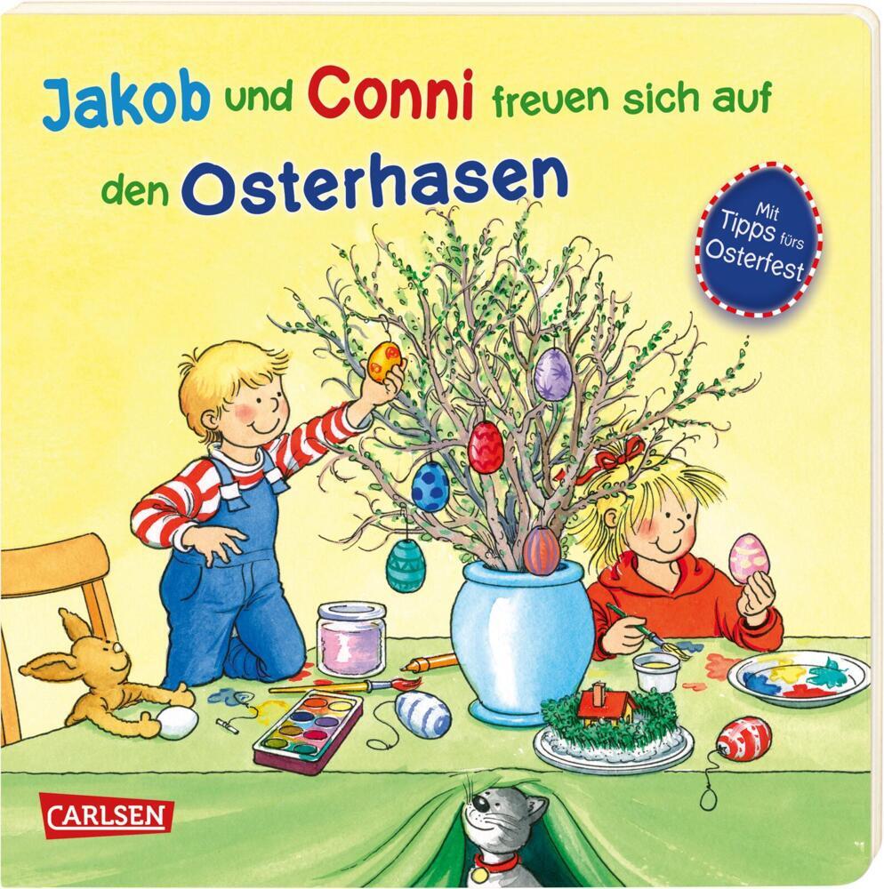 Jakob und Conni freuen sich auf den Osterhasen main product photo