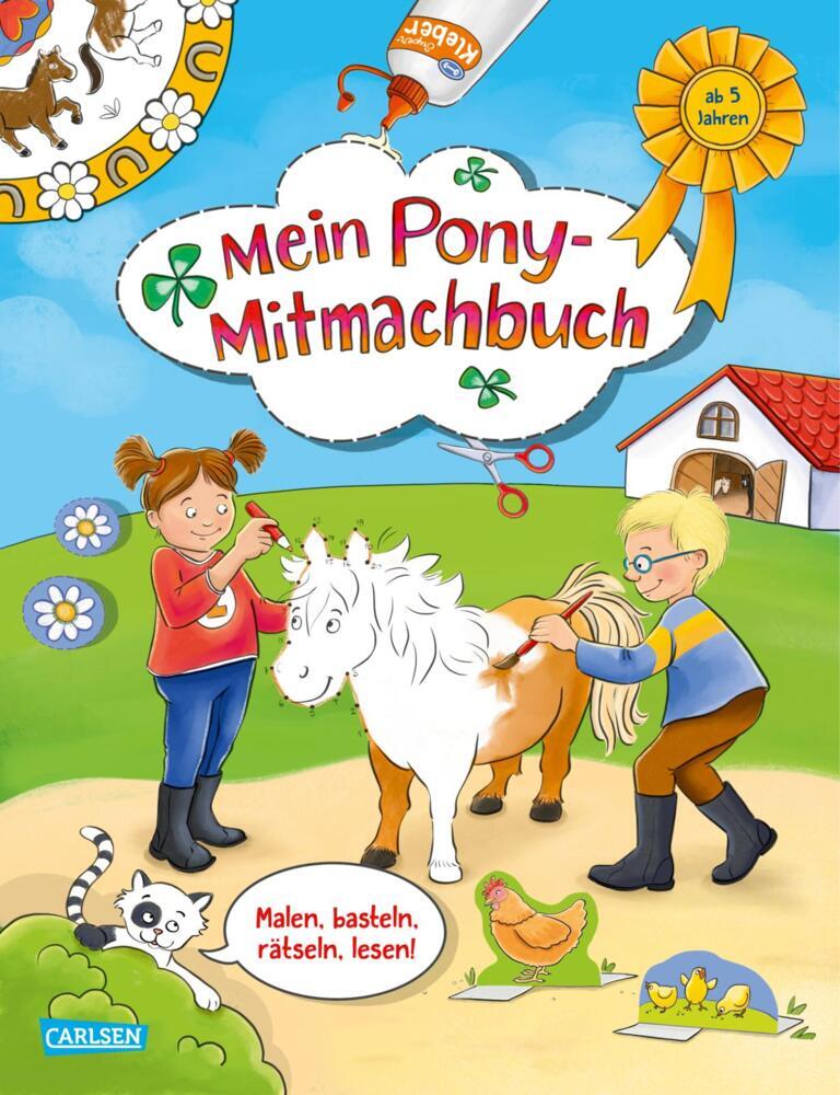 Mein Pony-Mitmachbuch main product photo