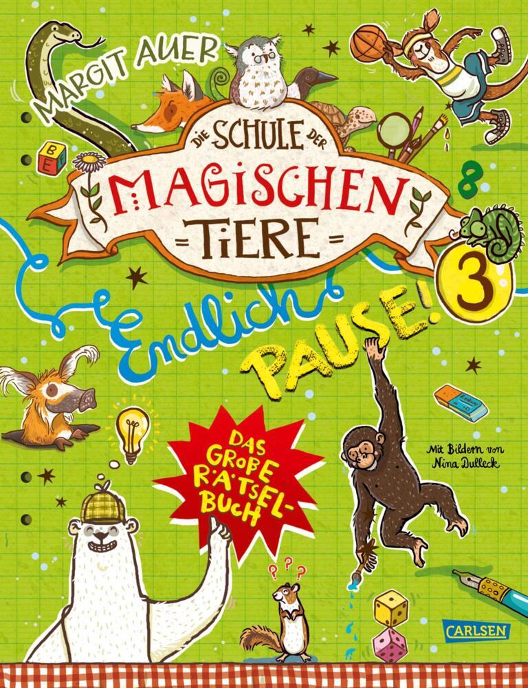 Die Schule der magischen Tiere: Endlich Pause! Das große Rätselbuch Band 3 main product photo