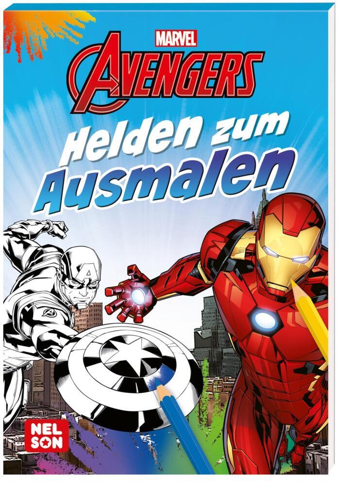 Marvel Avengers: Helden zum Ausmalen main product photo