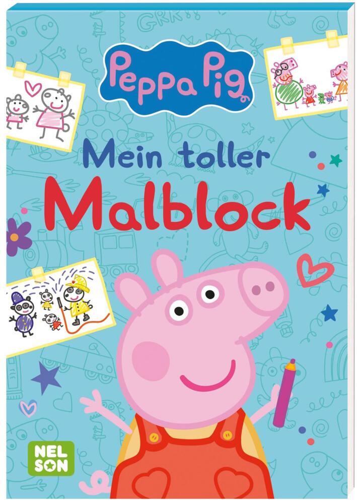Peppa Wutz Ausmalbilder: Mein toller Malblock main product photo