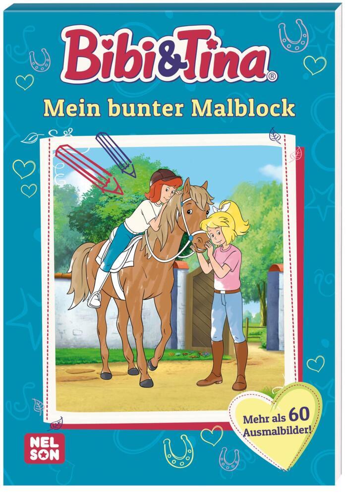 Bibi & Tina: Mein bunter Malblock main product photo