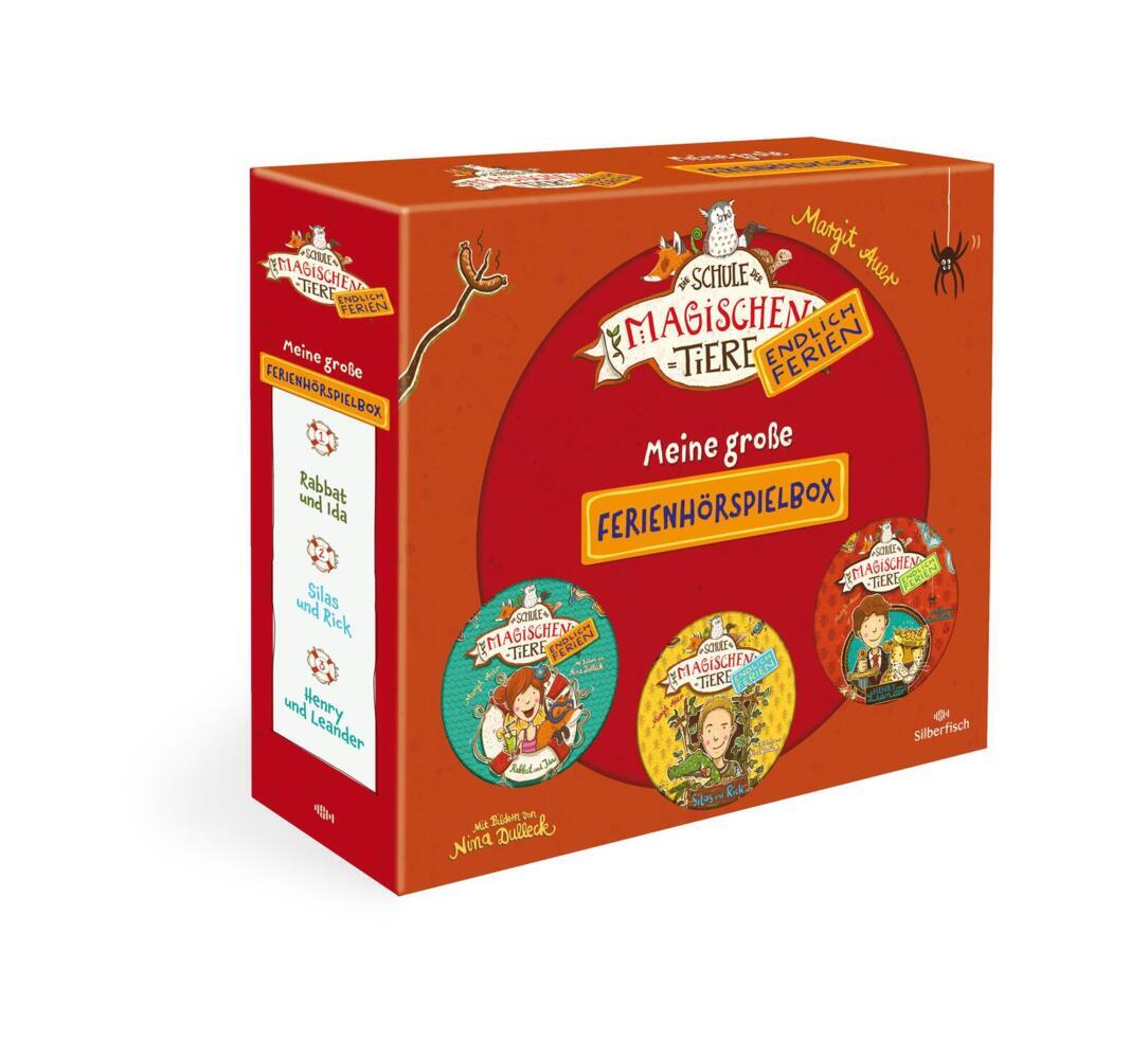Die Schule der magischen Tiere - Endlich Ferien - Hörspiele: Meine große Ferienhörspielbox, Audio-CD main product photo