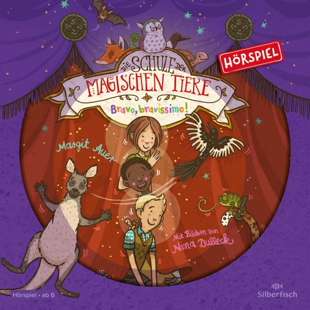 Die Schule der magischen Tiere - Hörspiele 13: Bravo, bravissimo! Das Hörspiel, 1 Audio-CD main product photo