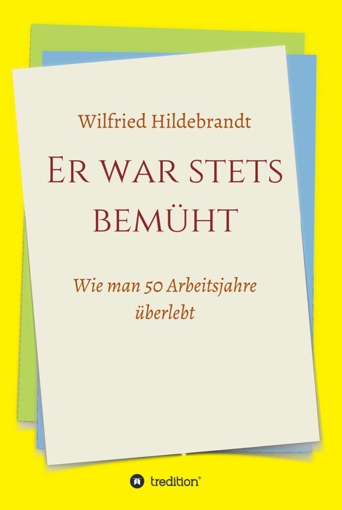 Er war stets bemüht main product photo