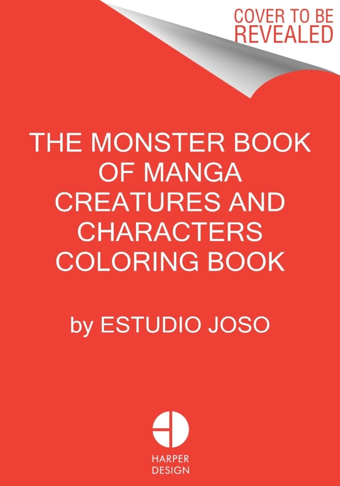 The Monster Book of Manga Creatures and Characters Coloring Book main product photo