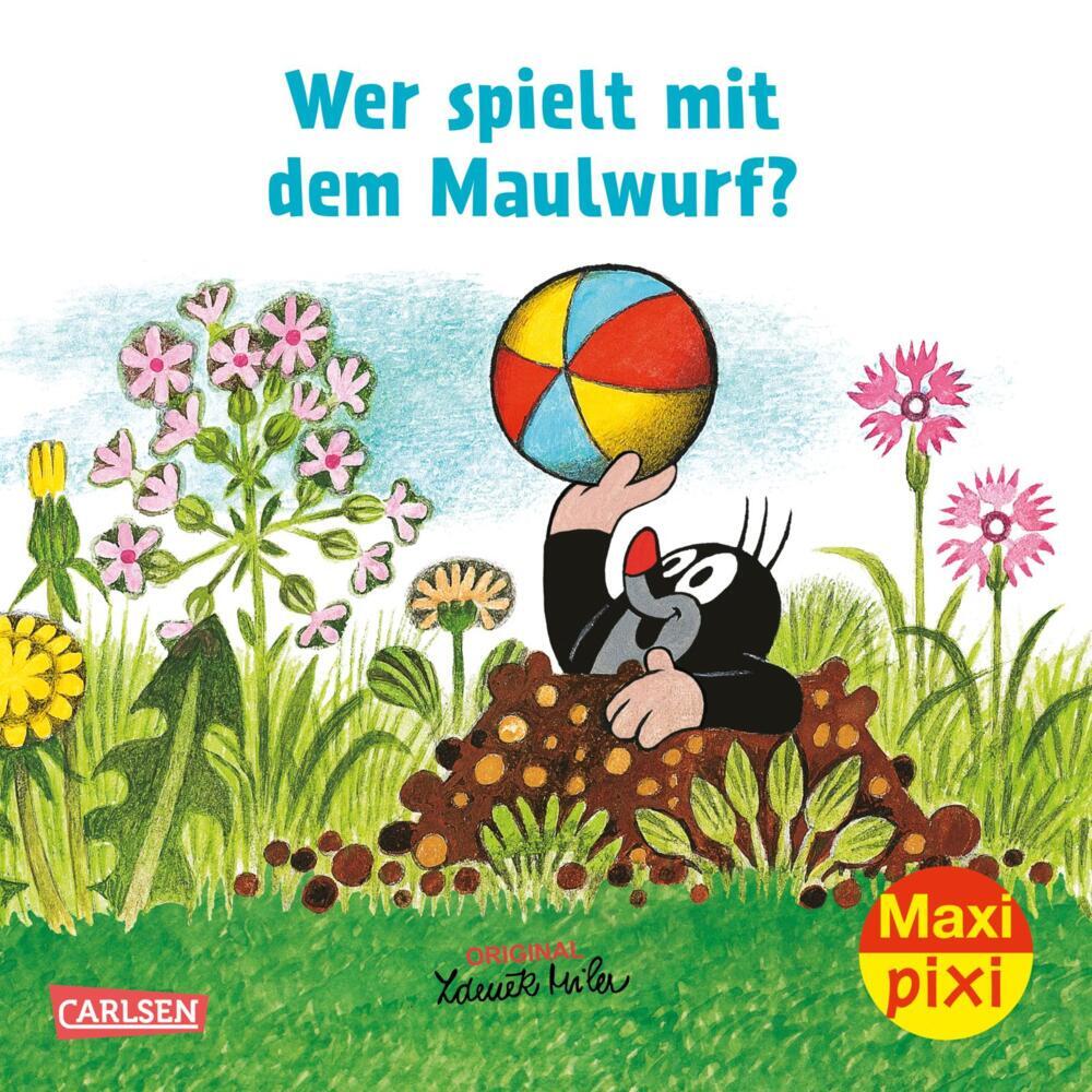 Maxi Pixi 406: Wer spielt mit dem Maulwurf? main product photo