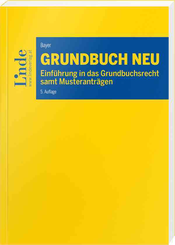 Grundbuch NEU main product photo