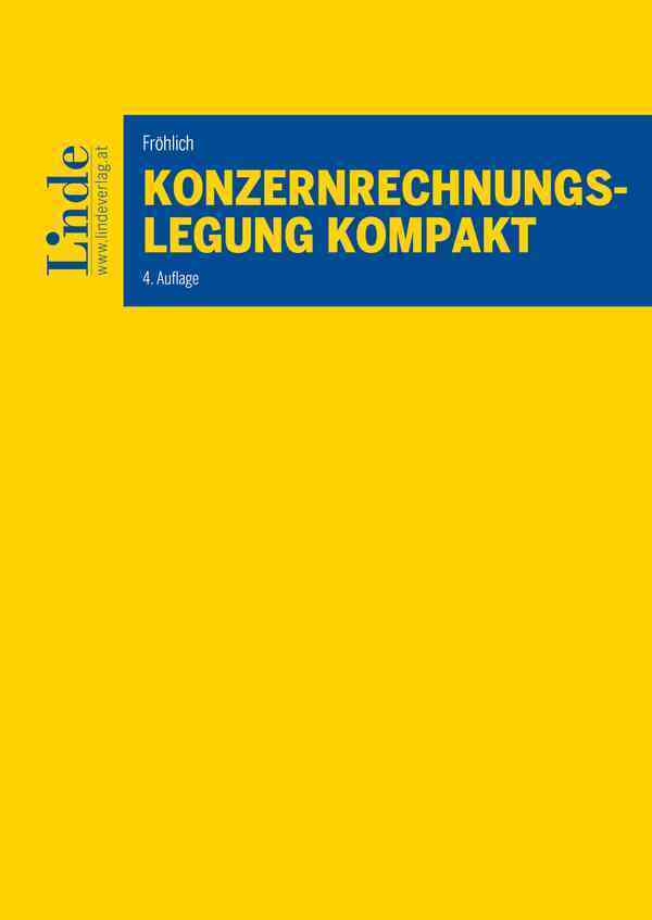 Konzernrechnungslegung kompakt main product photo