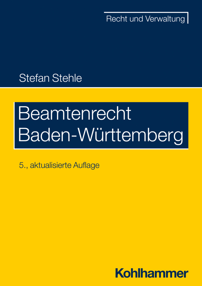 Beamtenrecht Baden-Württemberg main product photo