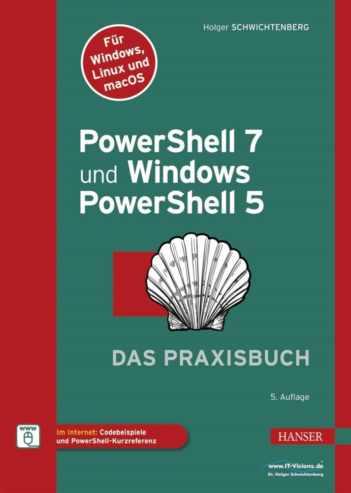PowerShell 7 und Windows PowerShell 5 - das Praxisbuch main product photo