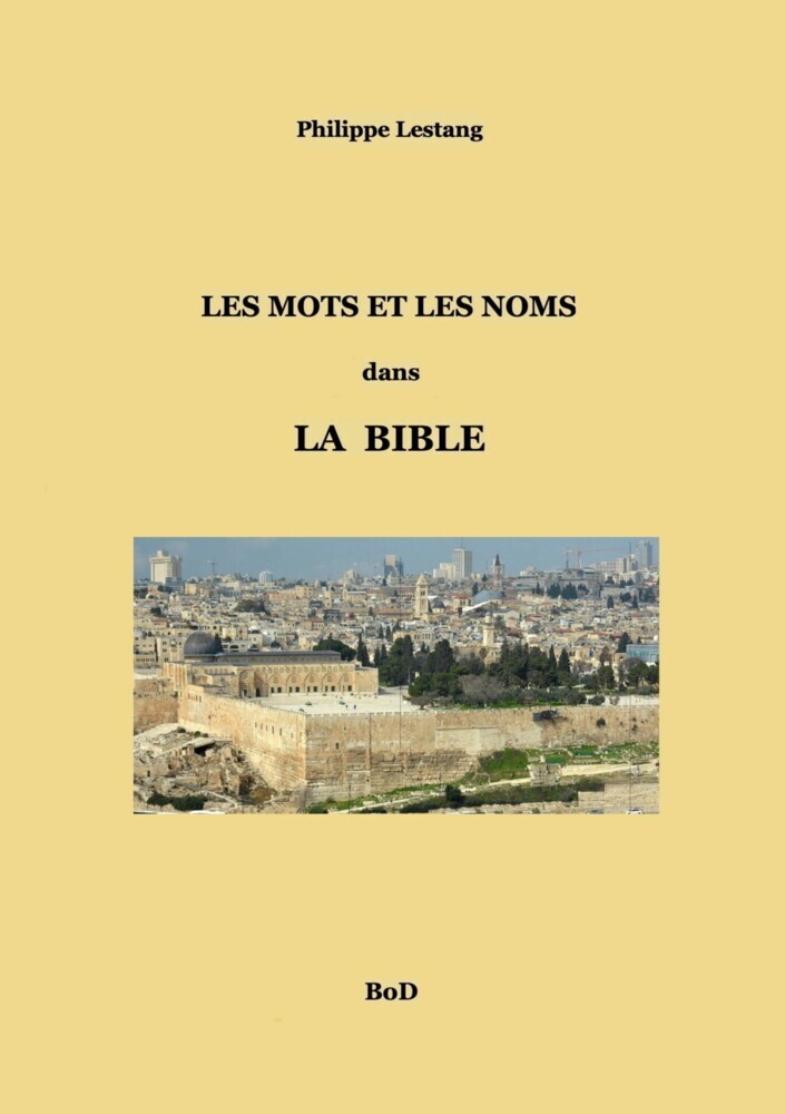 Les mots et les noms dans la Bible main product photo