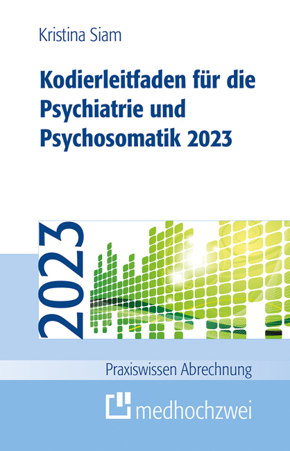Kodierleitfaden für die Psychiatrie und Psychosomatik 2023 main product photo