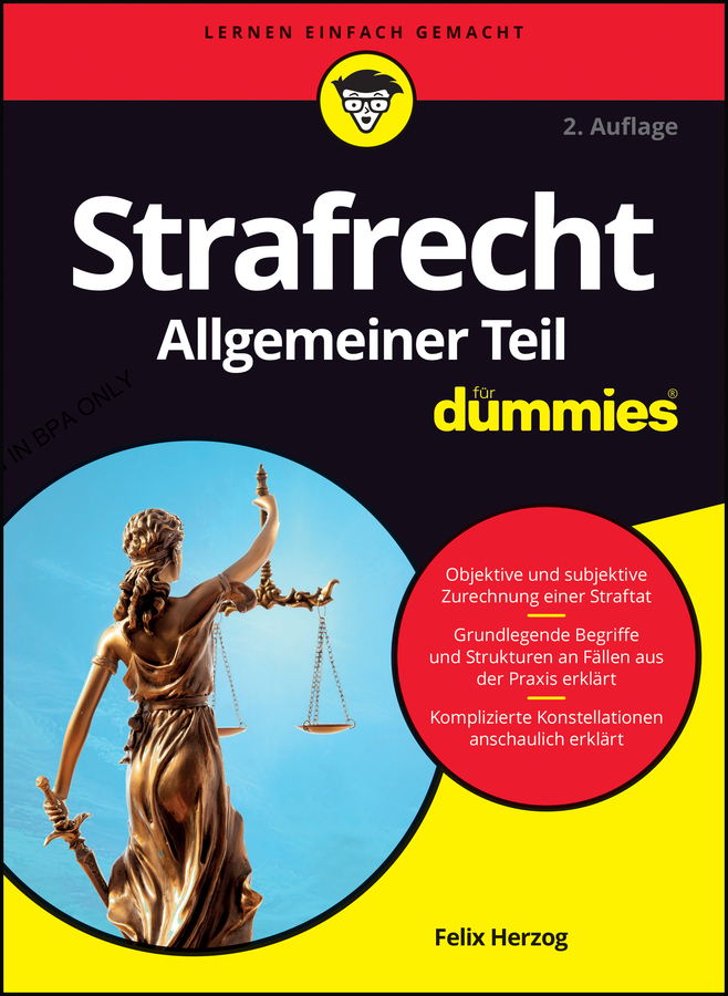 Strafrecht Allgemeiner Teil für Dummies main product photo