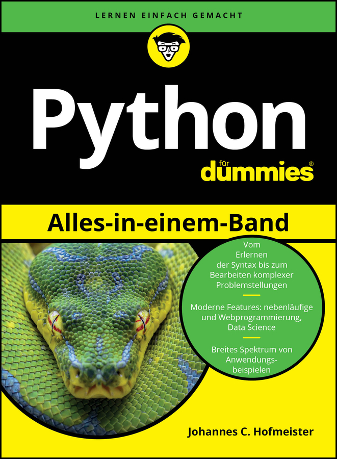 Python Alles-in-einem-Band für Dummies main product photo