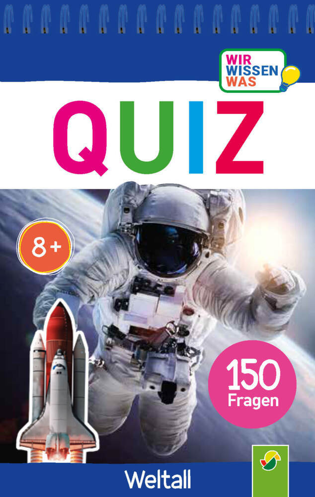 Quiz Weltall - 150 Fragen für schlaue Kids main product photo