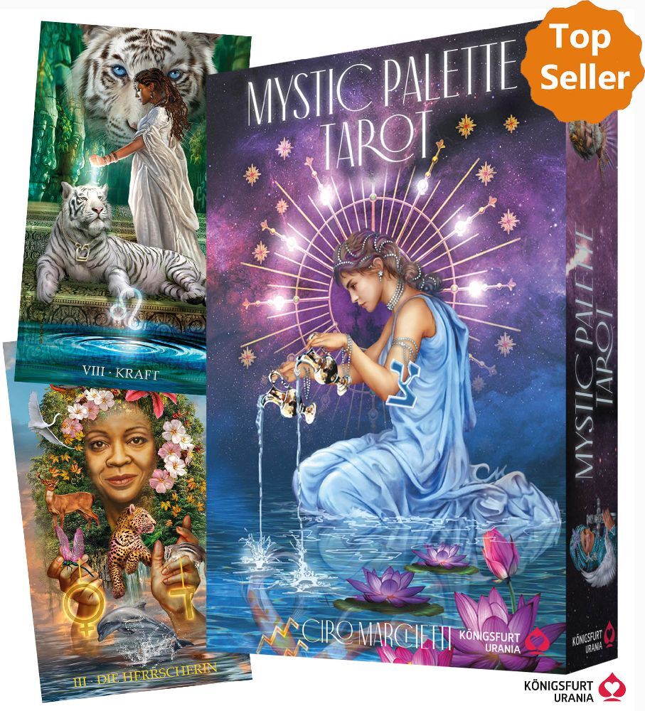 Mystic Palette Tarot, m. 1 Buch, m. 1 Beilage main product photo