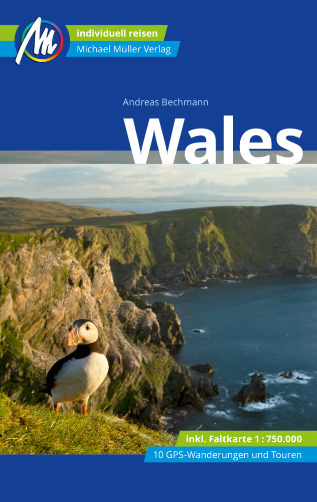 Wales Reiseführer Michael Müller Verlag, m. 1 Karte main product photo