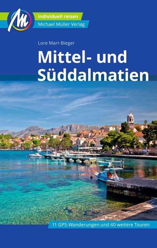 Mittel- und Süddalmatien Reiseführer Michael Müller Verlag main product photo