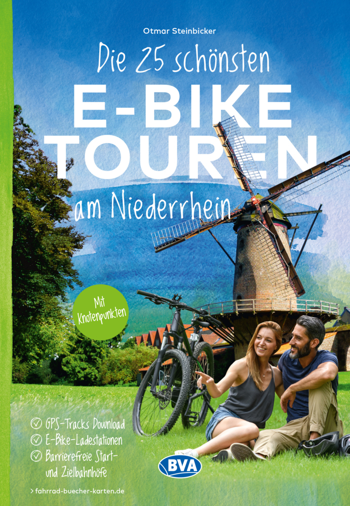 Die 25 schönsten E-Bike Touren am Niederrhein main product photo