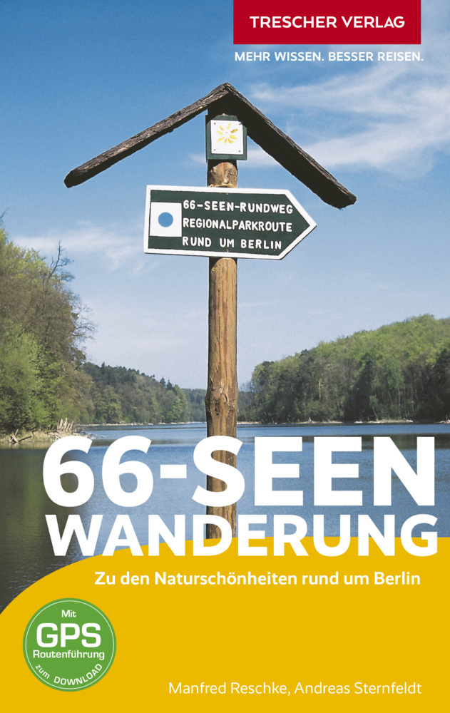 TRESCHER Reiseführer 66-Seen-Wanderung main product photo
