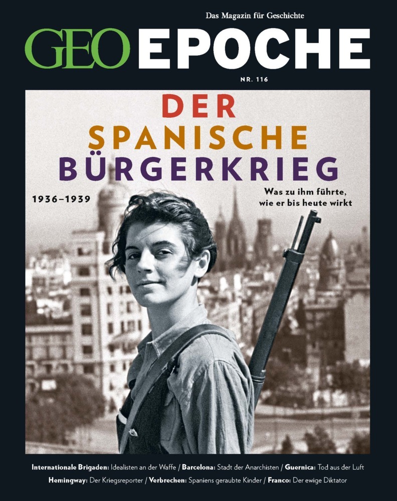 GEO Epoche / GEO Epoche 116/2022 - Der Spanische Bürgerkrieg main product photo