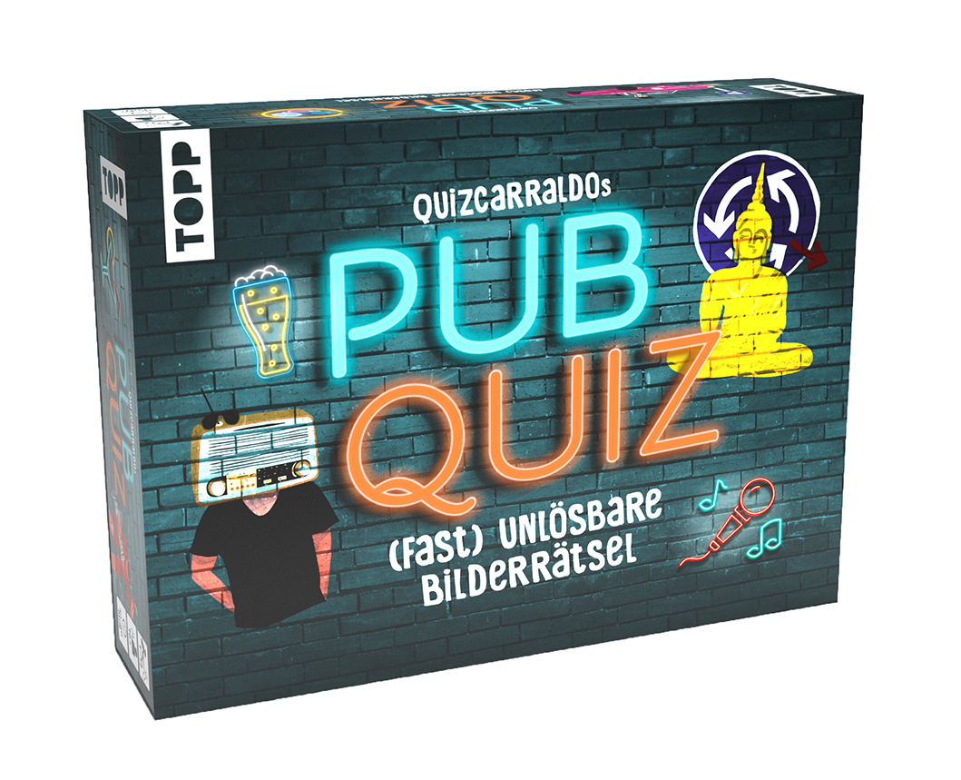 Quizcarraldo's Pub Quiz - (Fast) unlösbare Bilderrätsel main product photo