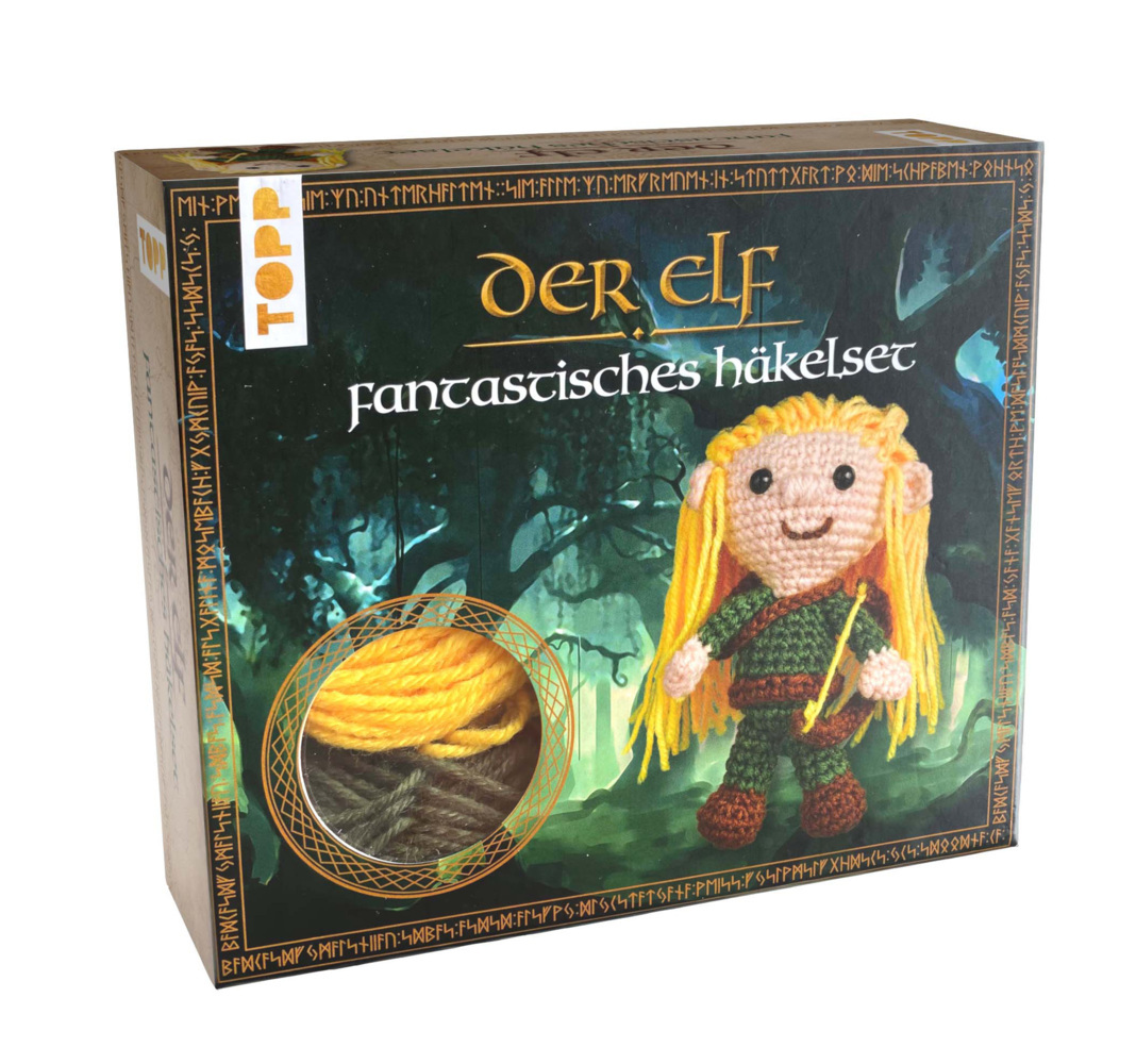 Fantastisches Häkelset Elf main product photo