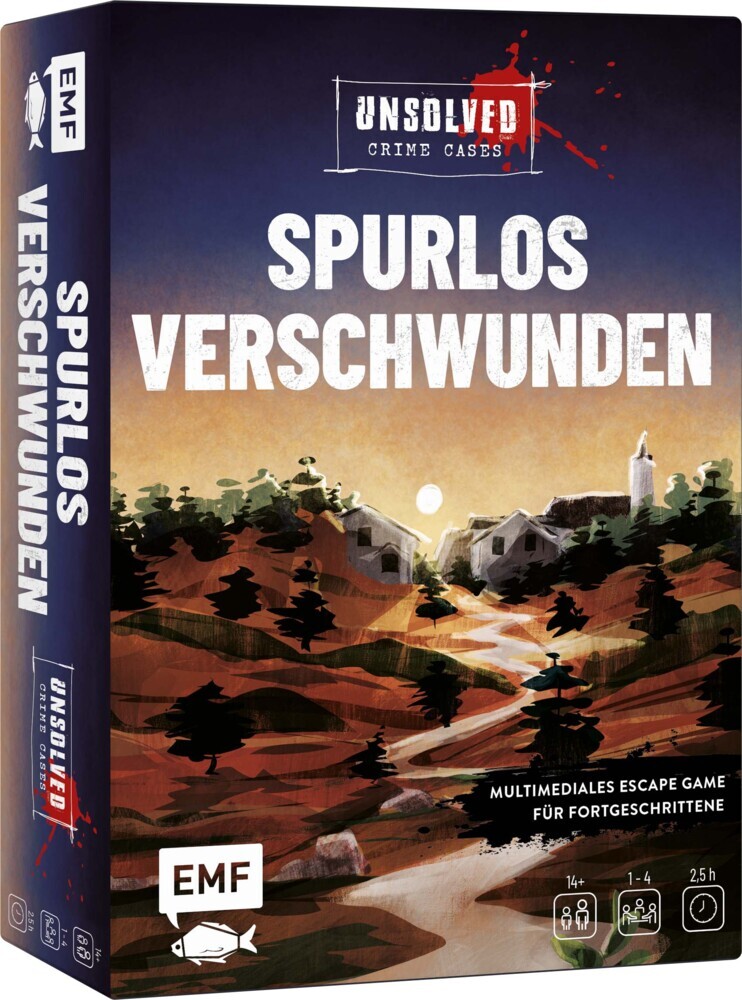 Krimi-Spielebox: Unsolved Crime Cases - Spurlos verschwunden main product photo