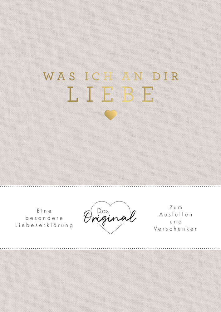 Was ich an dir liebe main product photo