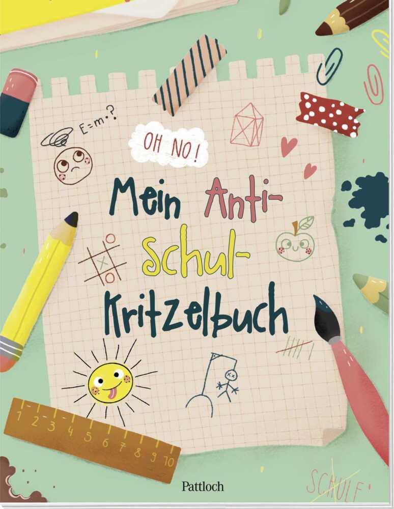Mein Anti-Schul-Kritzelbuch main product photo