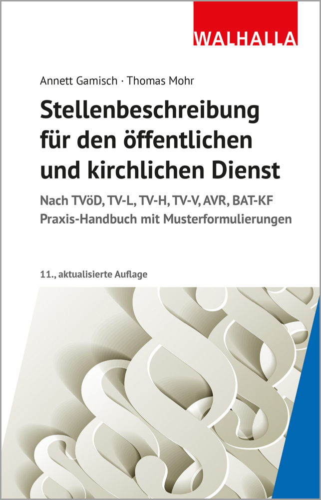 Stellenbeschreibung für den öffentlichen und kirchlichen Dienst main product photo