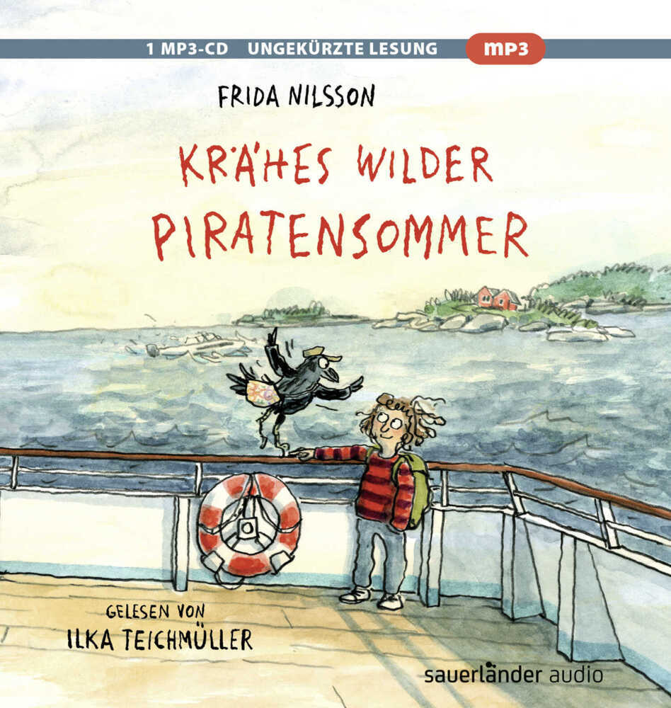 Krähes wilder Piratensommer, 1 Audio-CD, 1 MP3 main product photo
