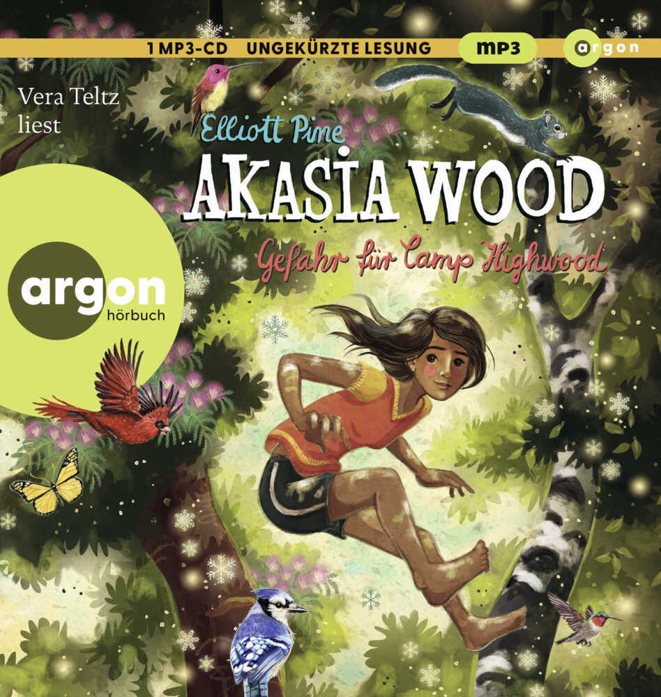 Akasia Wood - Gefahr für Camp Highwood, 1 Audio-CD, 1 MP3 main product photo