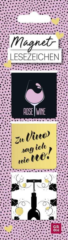 Magnetlesezeichen "Zu Vino sag ich nie no!" main product photo