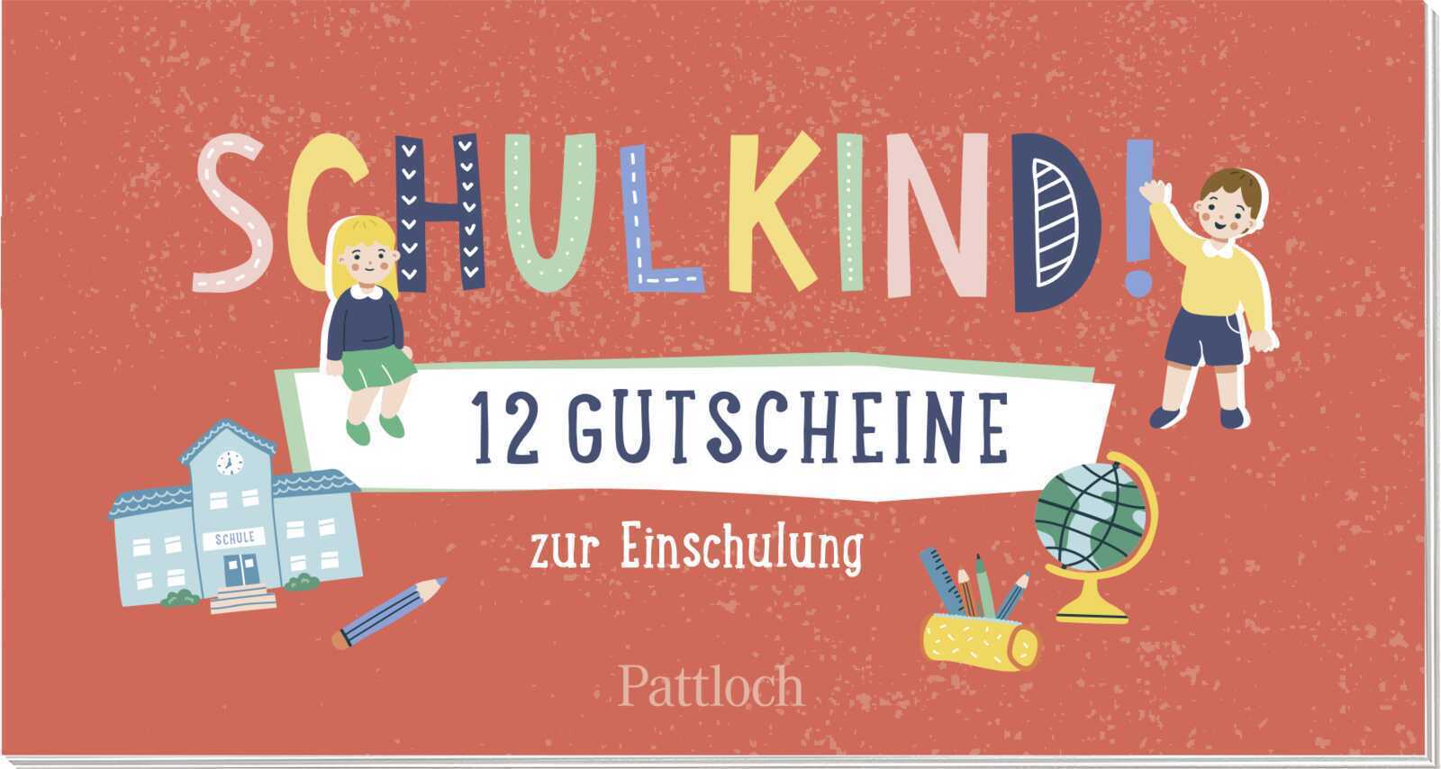 Schulkind! 12 Gutscheine zur Einschulung main product photo