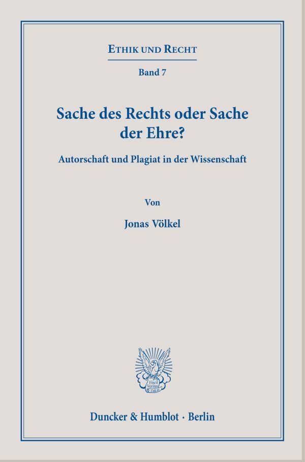 Sache des Rechts oder Sache der Ehre? main product photo