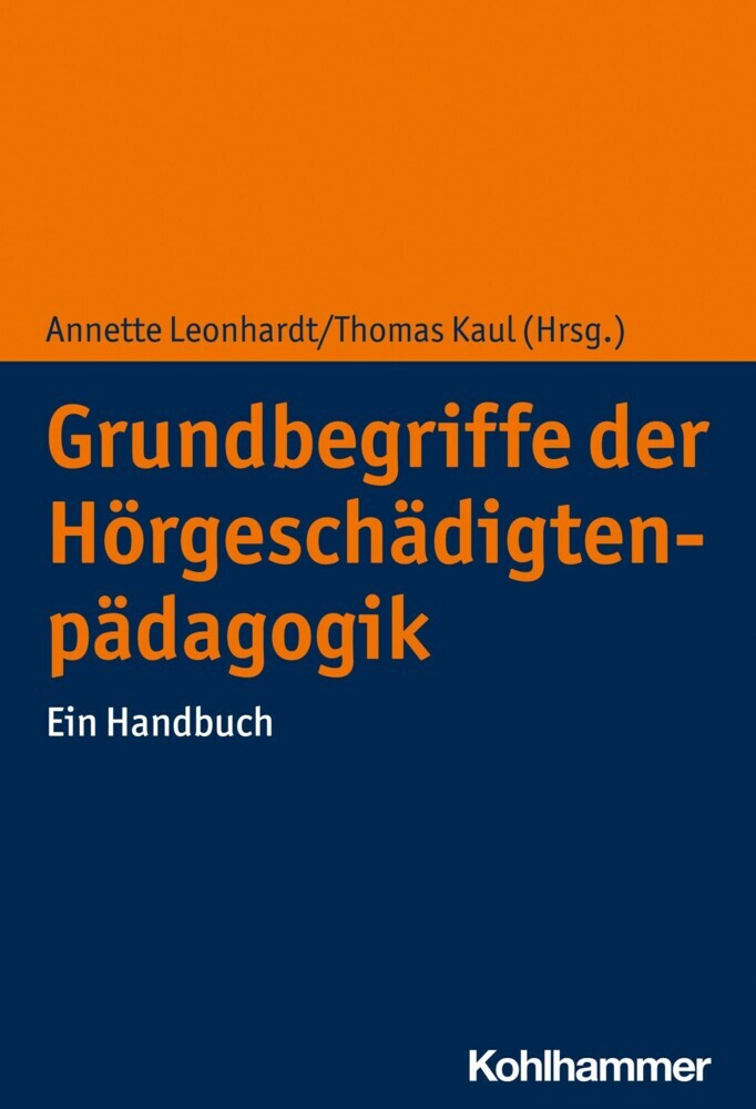 Grundbegriffe der Hörgeschädigtenpädagogik main product photo