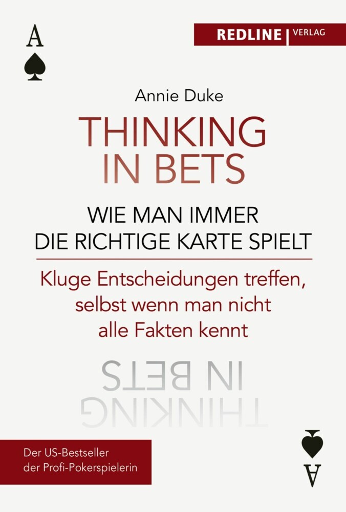 Thinking in bets - wie man immer die richtige Karte spielt main product photo