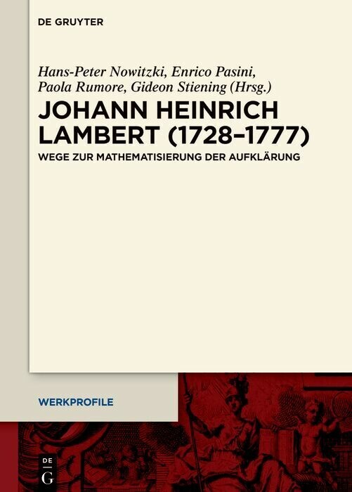 Johann Heinrich Lambert (1728-1777) main product photo