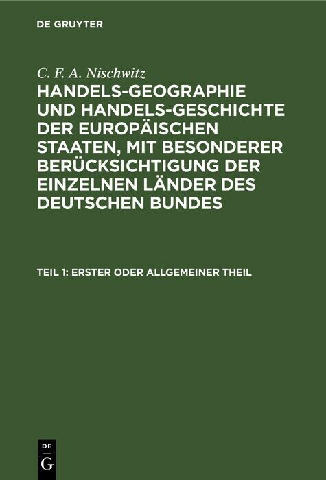 Erster oder allgemeiner Theil main product photo