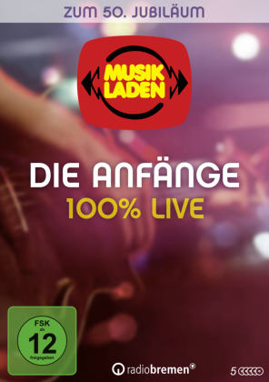 Musikladen  Die Anfänge 100% LIVE, 6 DVD