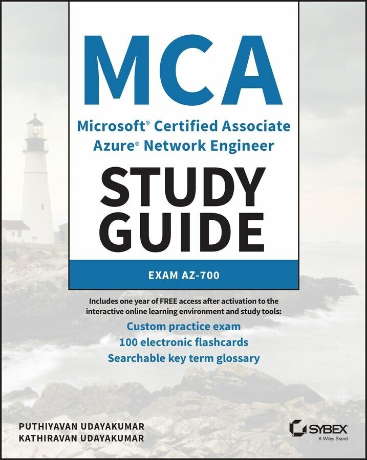 MCA Microsoft Certified Associate Azure Network Engineer Study Guide main product photo