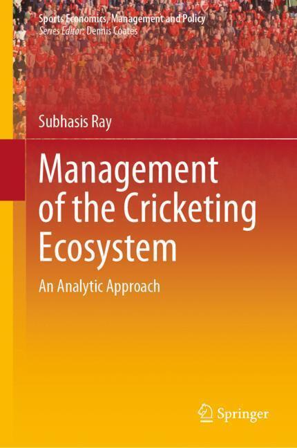 Management of the Cricketing Ecosystem main product photo