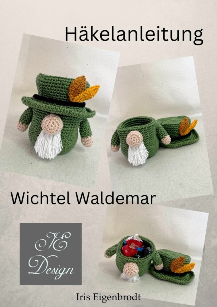Häkelanleitung Wichtel Waldemar main product photo