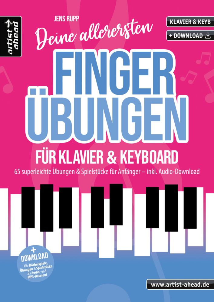 Deine allerersten Fingerübungen für Klavier & Keyboard main product photo