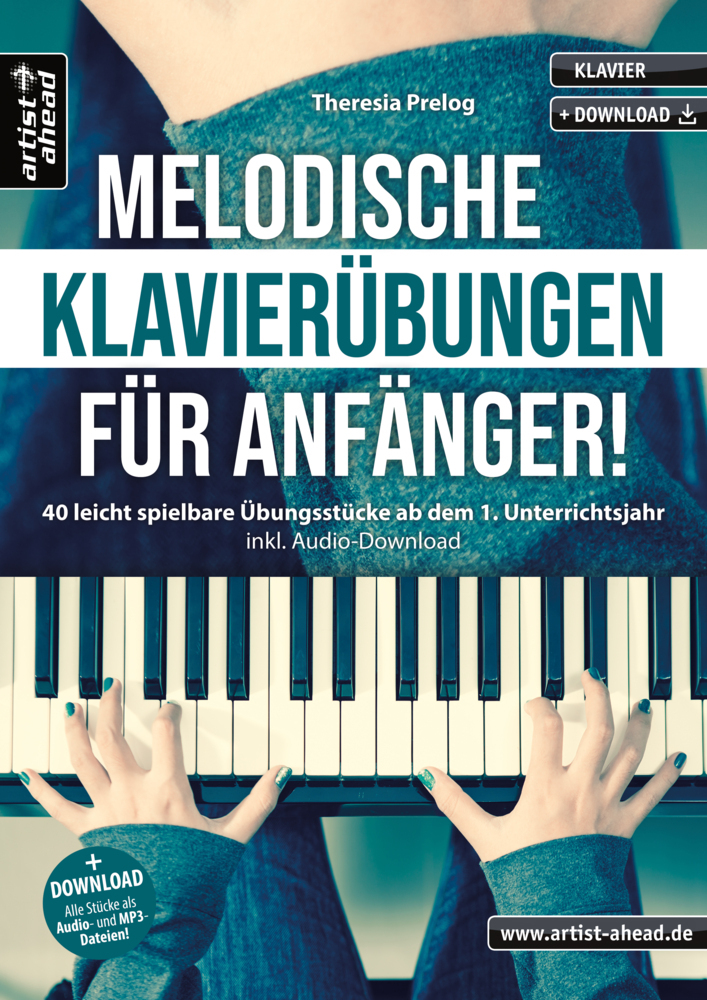 Melodische Klavierübungen für Anfänger! main product photo